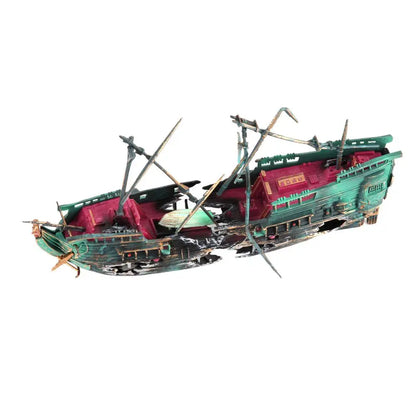 Aquarium Decoration Boat