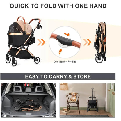 Push Button Stroller