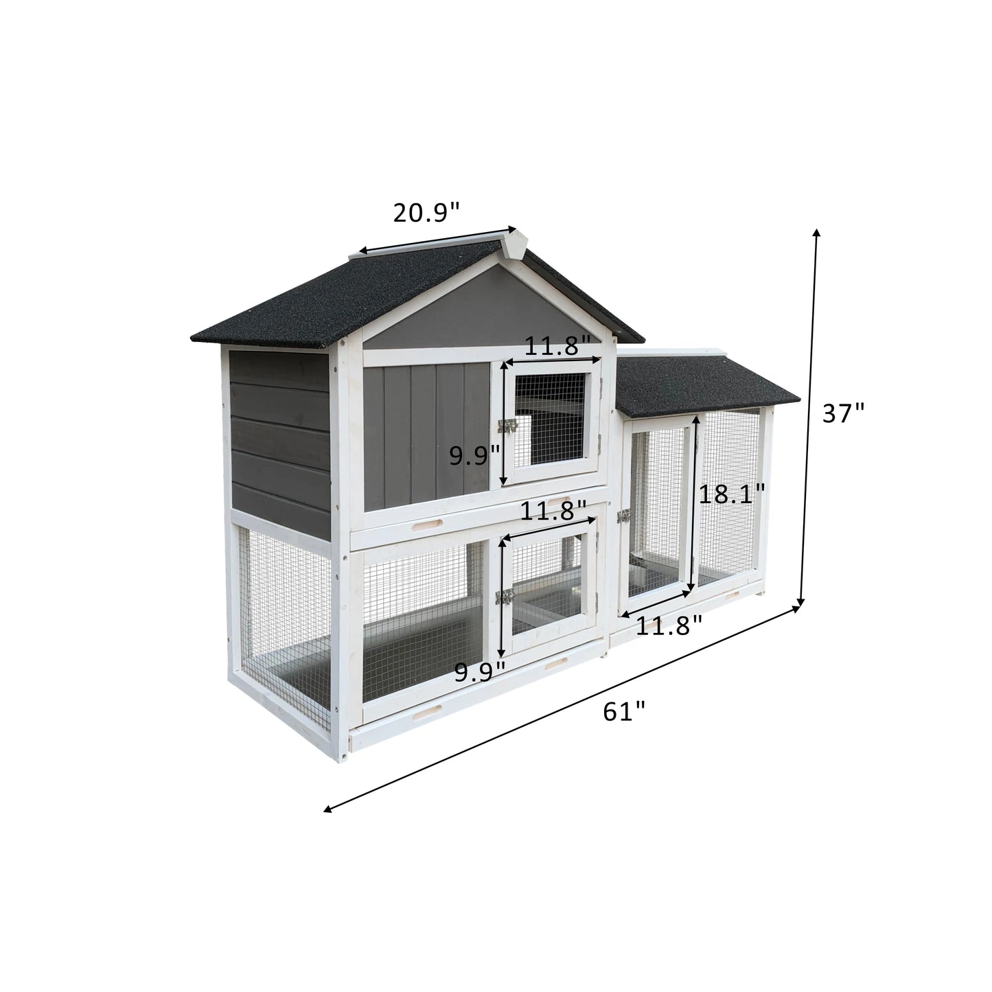 Outdoor Rabbit Hutch