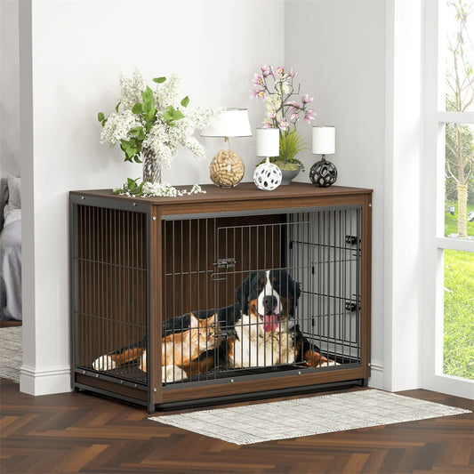 Kennel Vintage End Table