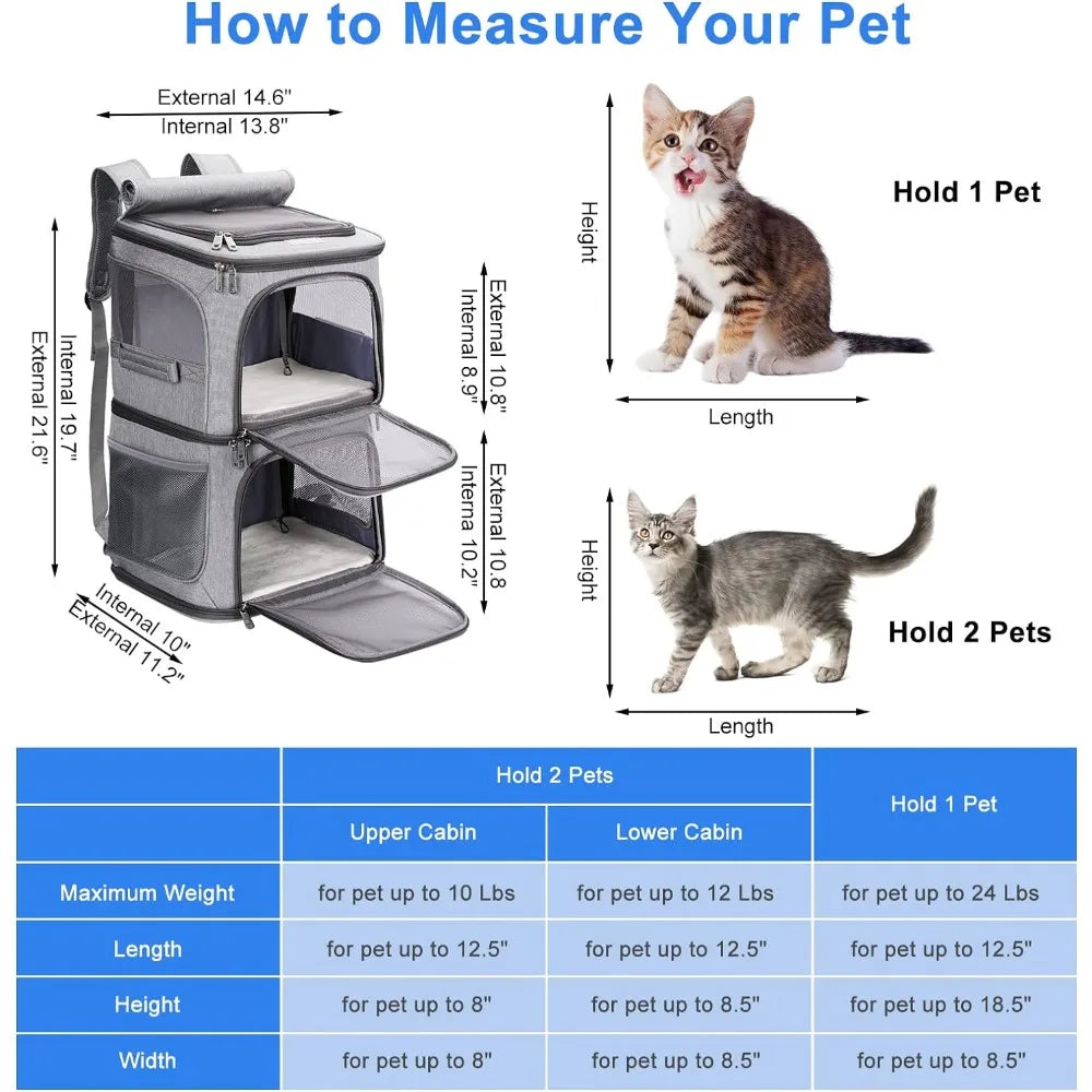 Double Pet Carrier