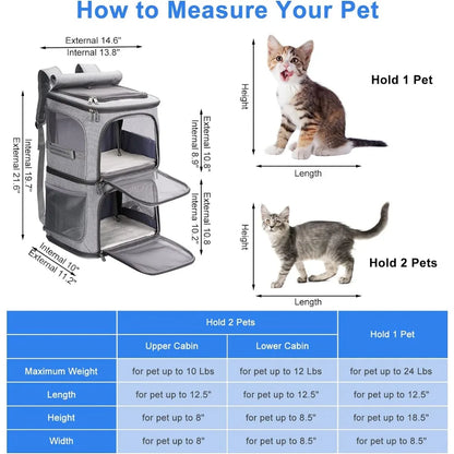 Double Pet Carrier