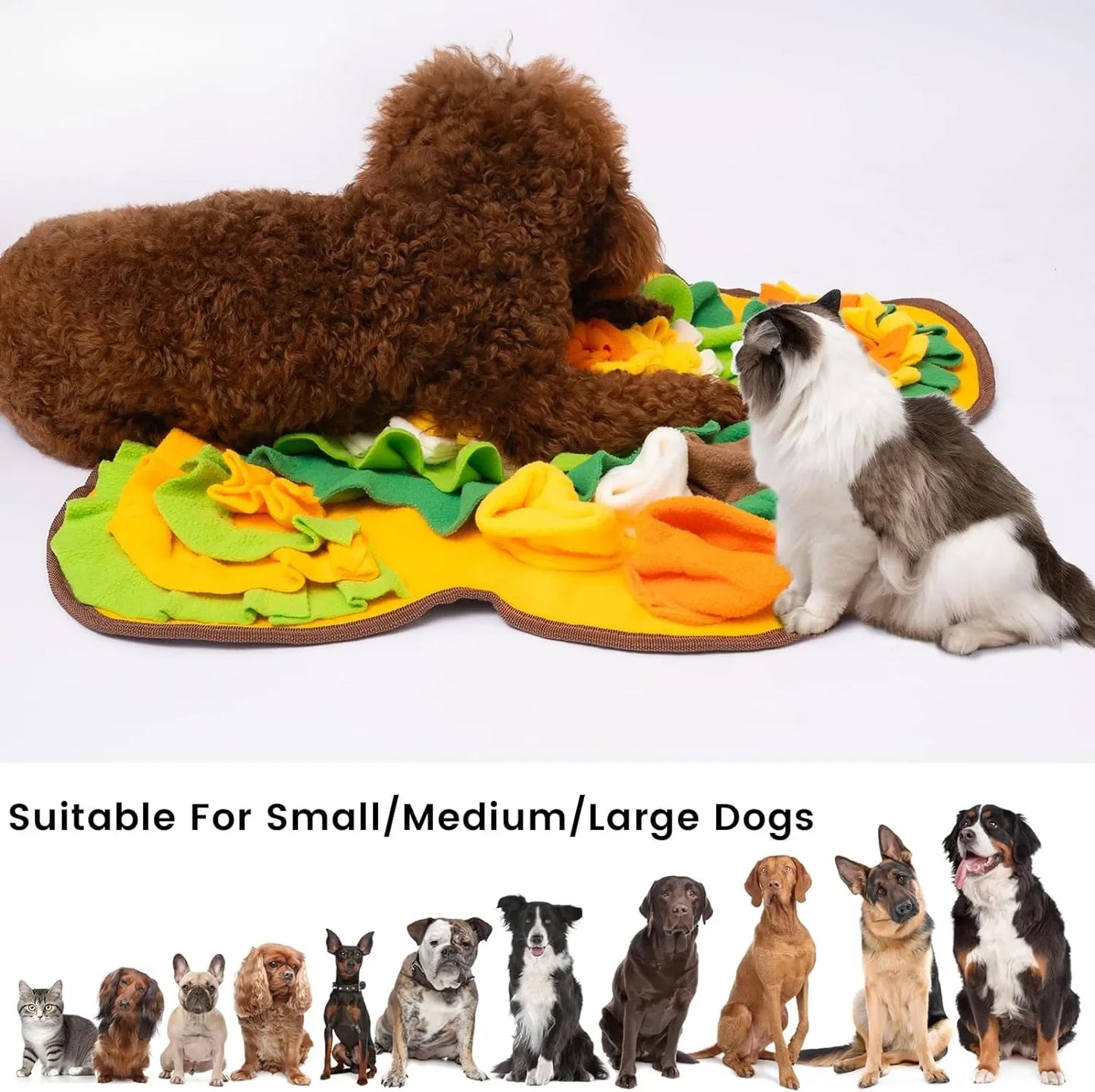 Multi-Functional Dog Feeding Mat