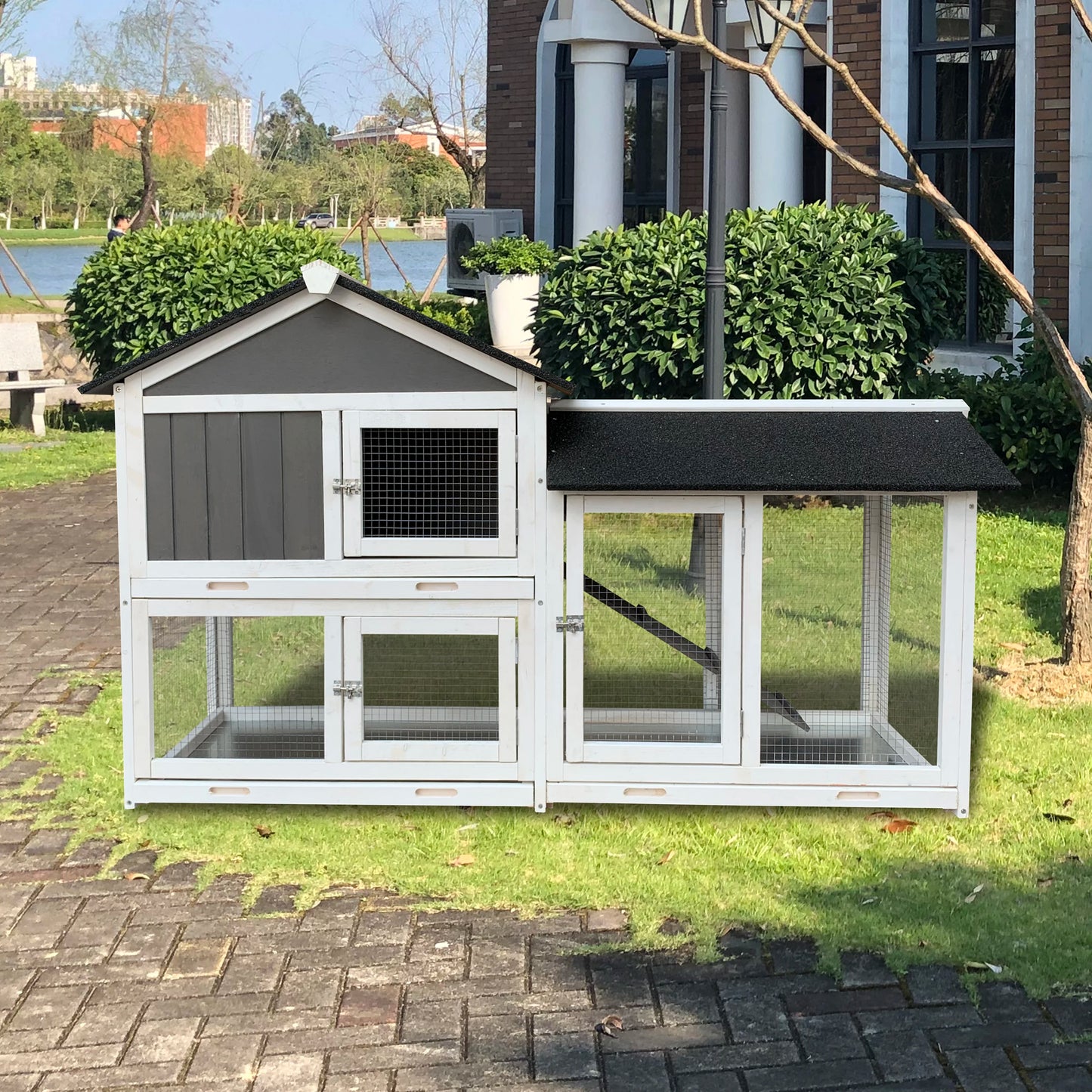 Outdoor Rabbit Hutch